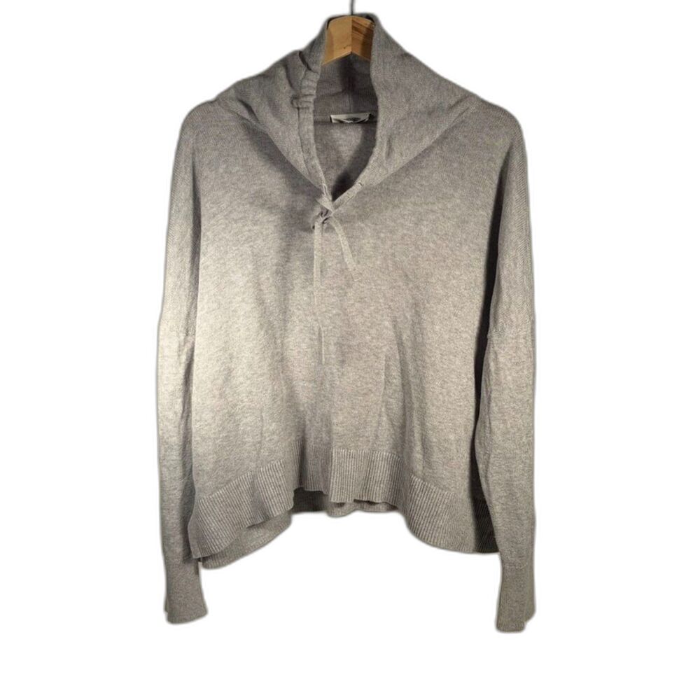 Haven Well Within Cotton Cashmere Sweater – Teal Basketweave – Size Large
